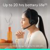 Logitech Zone 300 Wireless Bluetooth Headset With Noise-Canceling Microphone, Black, 981-001406 - Image 5
