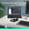 Logitech Zone 300 Wireless Bluetooth Headset With Noise-Canceling Microphone, Black, 981-001406 - Image 9