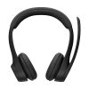 Logitech Zone 300 Wireless Bluetooth Headset With Noise-Canceling Microphone, Black, 981-001406 - Image 11