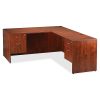 Lorell® Essentials 60"W Rectangular Shell Computer Desk, Cherry - Image 7