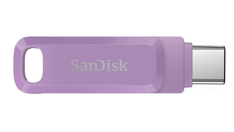 SanDisk USB Type-C Dual Drive, 256 GB, Lavender - Image 7
