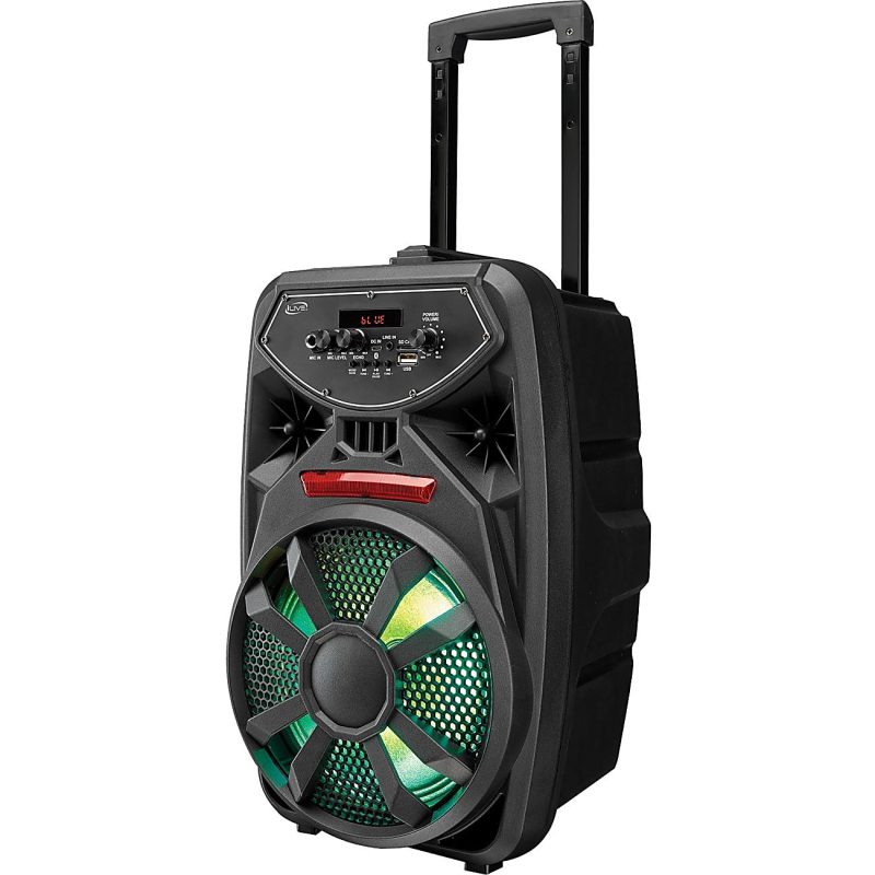 iLive Wireless Tailgate Party Speaker, Black - Image 7