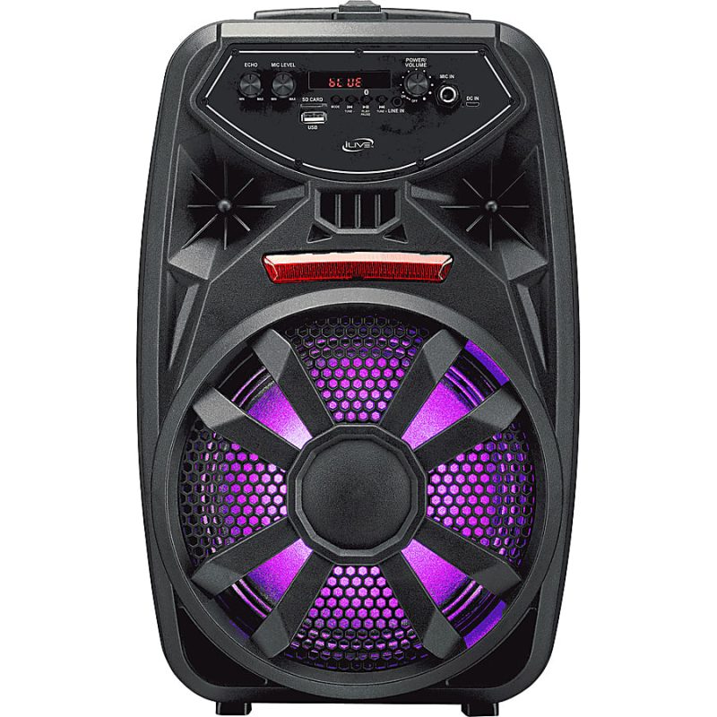 iLive Wireless Tailgate Party Speaker, Black - Image 12