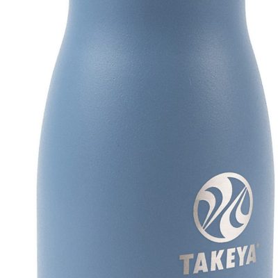 Takeya Traveler FlipLock Bottle, 17 Oz, Bluestone