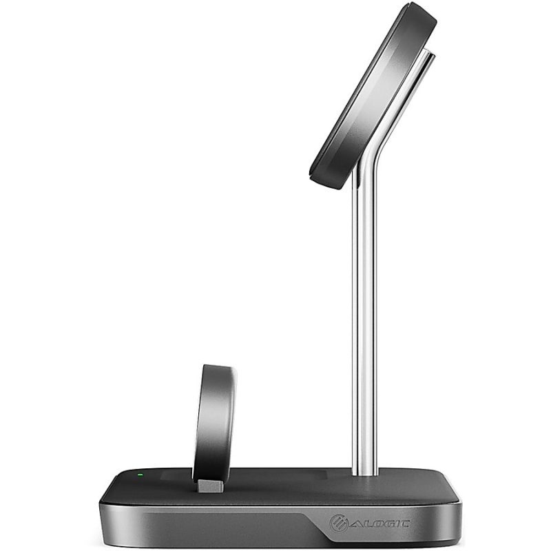Alogic MagSpeed 3-in-1 Wireless 15W Charging Station - 1 - LED Indicator, Fast Charge Mode, Safety, Magnetic - Image 5