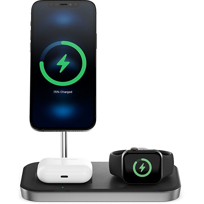 Alogic MagSpeed 3-in-1 Wireless 15W Charging Station - 1 - LED Indicator, Fast Charge Mode, Safety, Magnetic - Image 7