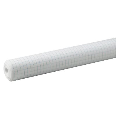 Pacon® Grid Paper Roll, 1/2" Quadrille Ruled, 34" x 200', White
