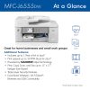 Brother® INKvestment Tank MFC-J6555DW Inkjet All-In-One Color Printer With Ink - Image 2