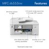 Brother® INKvestment Tank MFC-J6555DW Inkjet All-In-One Color Printer With Ink - Image 3