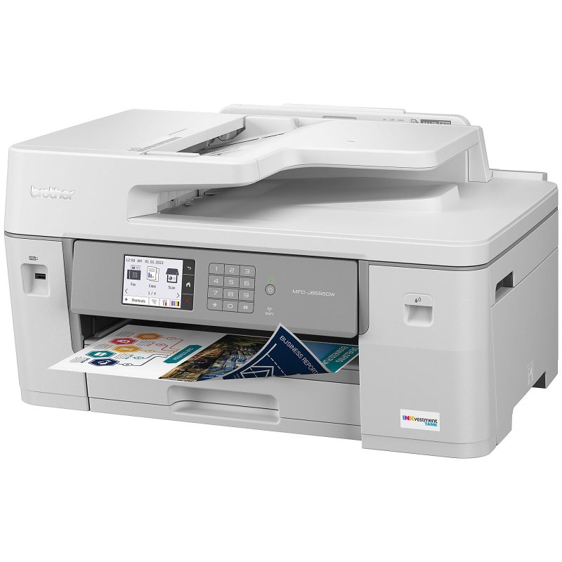 Brother® INKvestment Tank MFC-J6555DW Inkjet All-In-One Color Printer With Ink - Image 4