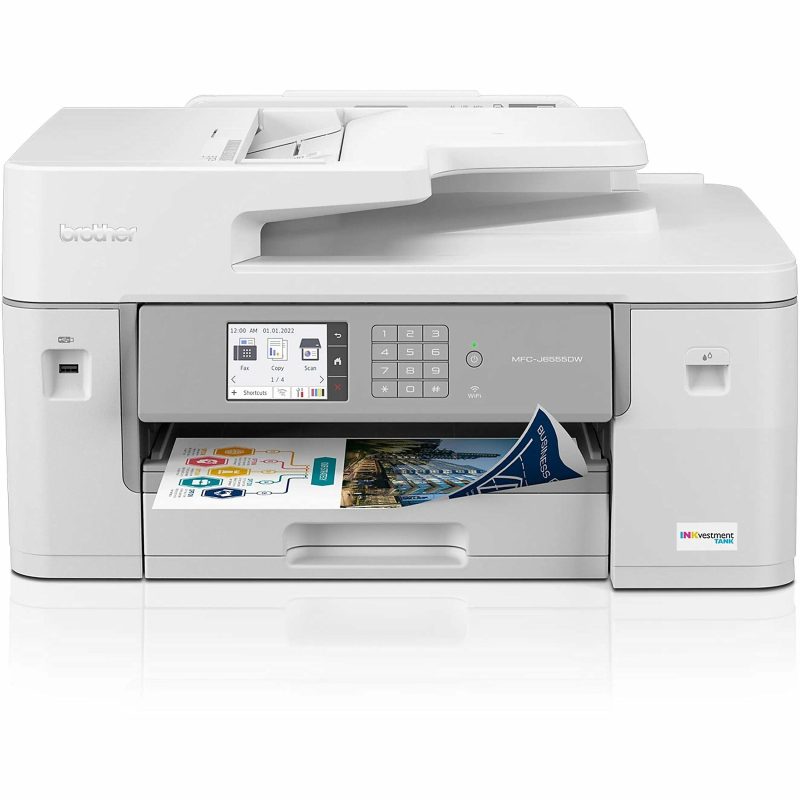 Brother® INKvestment Tank MFC-J6555DW Inkjet All-In-One Color Printer With Ink - Image 8
