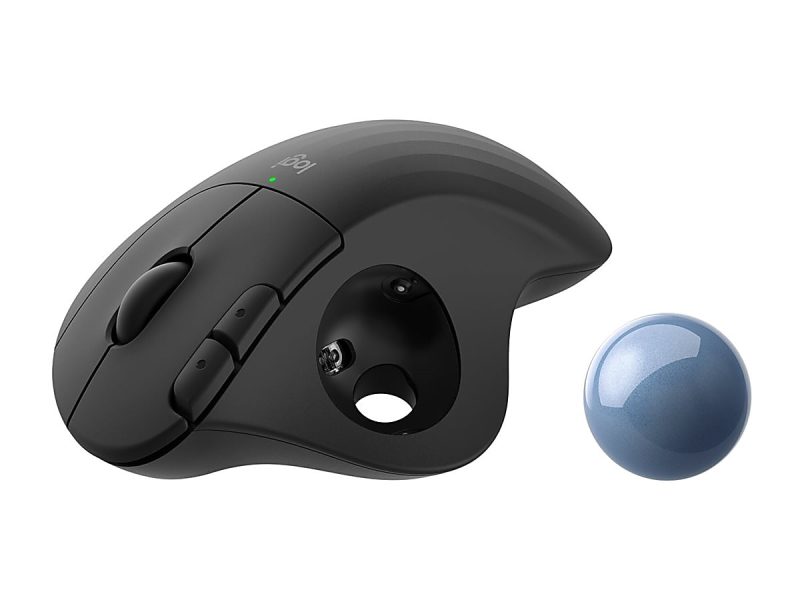 Logitech ERGO M575 Wireless Trackball Mouse, Black - Image 11