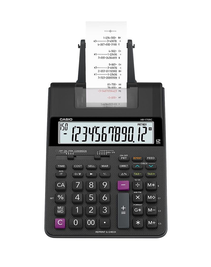 Casio® HR-170RC Desktop Printing Calculator - Image 2