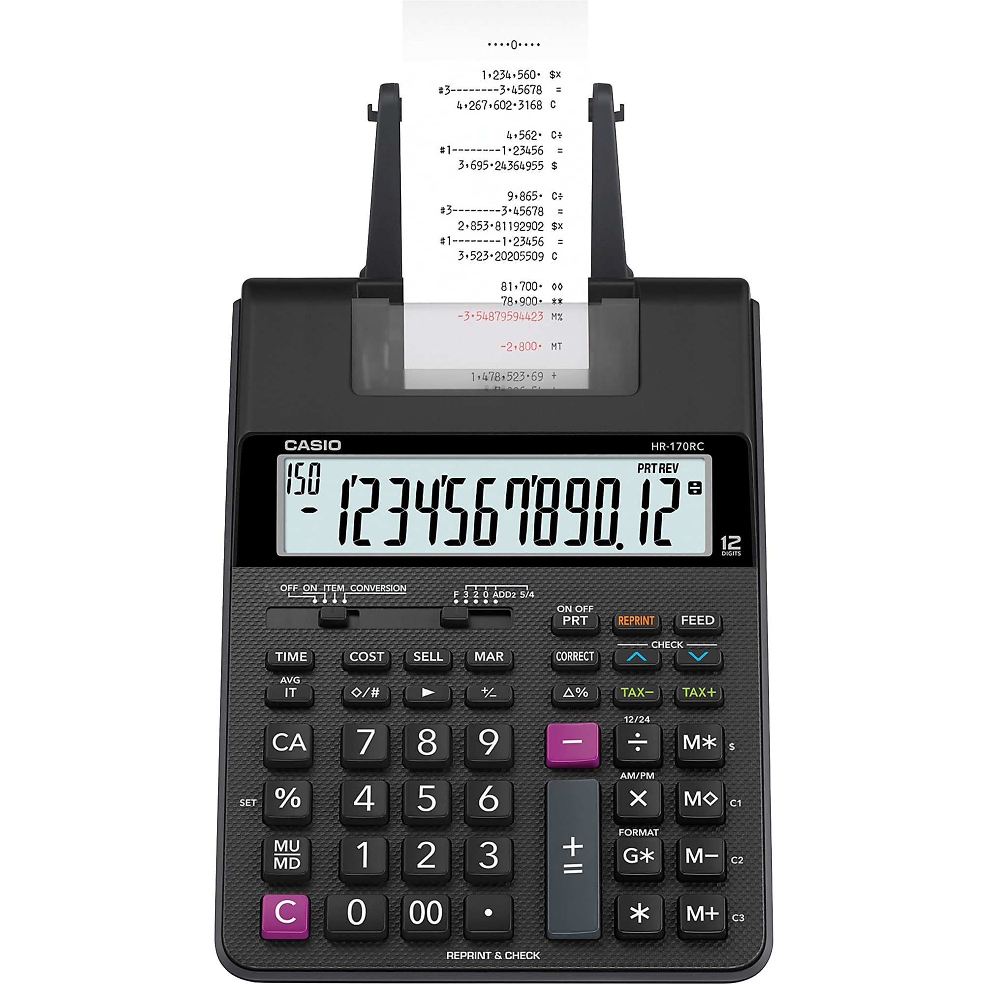 Casio® HR-170RC Desktop Printing Calculator - Image 3