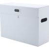 Realspace® File Storage Box, Letter Size, 14" x 10-1/4" x 5-1/2", White