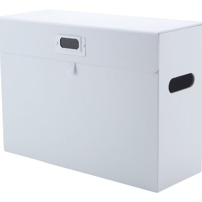 Realspace® File Storage Box, Letter Size, 14" x 10-1/4" x 5-1/2", White