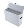 Realspace® File Storage Box, Letter Size, 14" x 10-1/4" x 5-1/2", White - Image 3