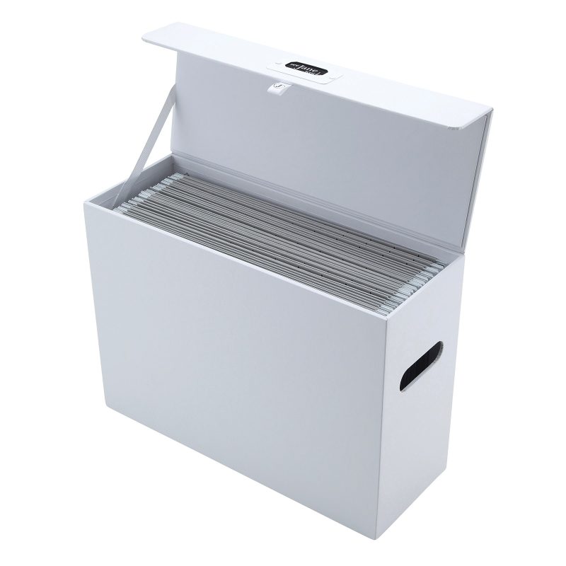Realspace® File Storage Box, Letter Size, 14" x 10-1/4" x 5-1/2", White - Image 3