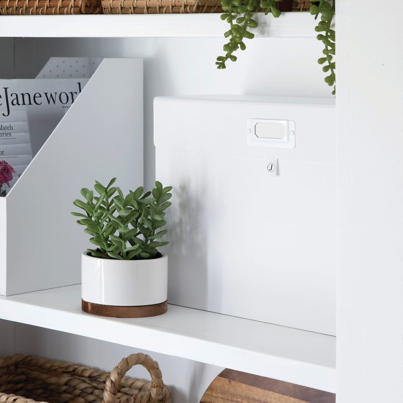Realspace® File Storage Box, Letter Size, 14" x 10-1/4" x 5-1/2", White - Image 4
