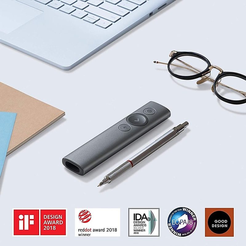 Logitech® Spotlight Universal Presentation Remote, Slate, 910-004654 - Image 8