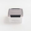 Iris® Stack & Pull™ Storage Boxes, 1.45 Gallon, Clear/Gray, Set Of 12 Boxes - Image 8