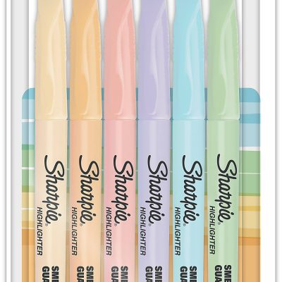 Sharpie® Accent Pocket Highlighters, Chisel Tip, Assorted Barrel Colors, Assorted Ink Colors, Pack Of 24 Highlighters - Assorted,6