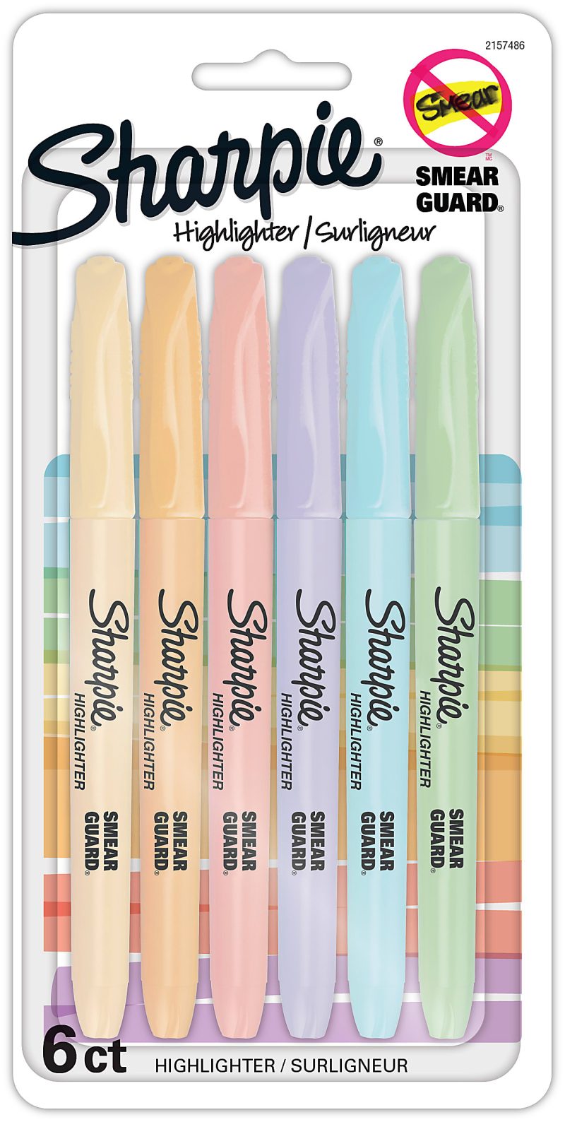 Sharpie® Accent Pocket Highlighters, Chisel Tip, Assorted Barrel Colors, Assorted Ink Colors, Pack Of 24 Highlighters - Assorted,6