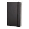 Moleskine Classic Hard Cover Notebook, 5" x 8-1/4", Unruled, 240 Pages, Black - Image 2