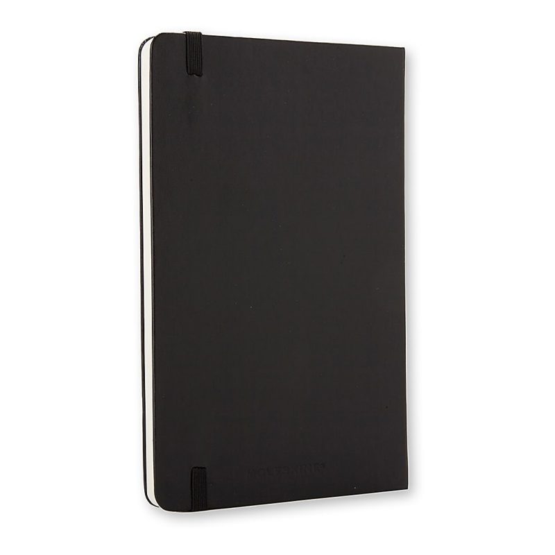 Moleskine Classic Hard Cover Notebook, 5" x 8-1/4", Unruled, 240 Pages, Black - Image 6