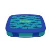 Bentgo Kids Prints 5-Compartment Lunch Box, 2"H x 6-1/2"W x 8-1/2"D, Shark