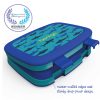 Bentgo Kids Prints 5-Compartment Lunch Box, 2"H x 6-1/2"W x 8-1/2"D, Shark - Image 5