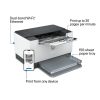 HP LaserJet M209dw Wireless Black & White Printer (6GW62F) - Image 4