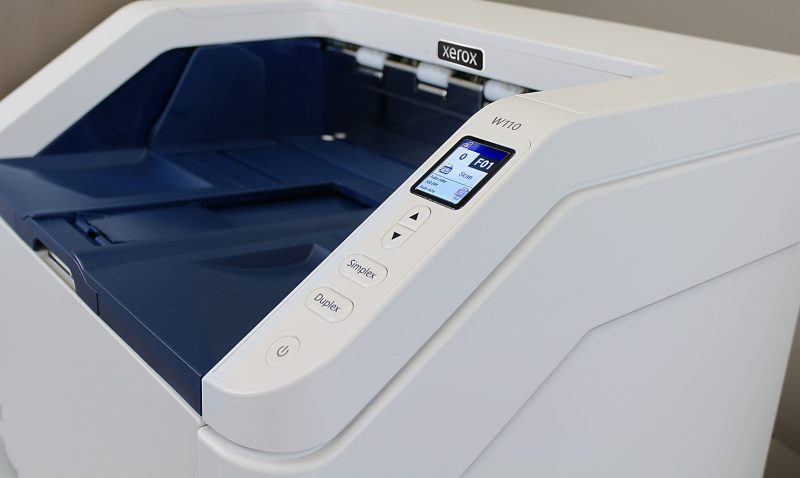 Xerox XW110-A ADF Scanner - 600 dpi Optical - 24-bit Color - 120 ppm (Mono) - 120 ppm (Color) - Duplex Scanning - USB - Image 3