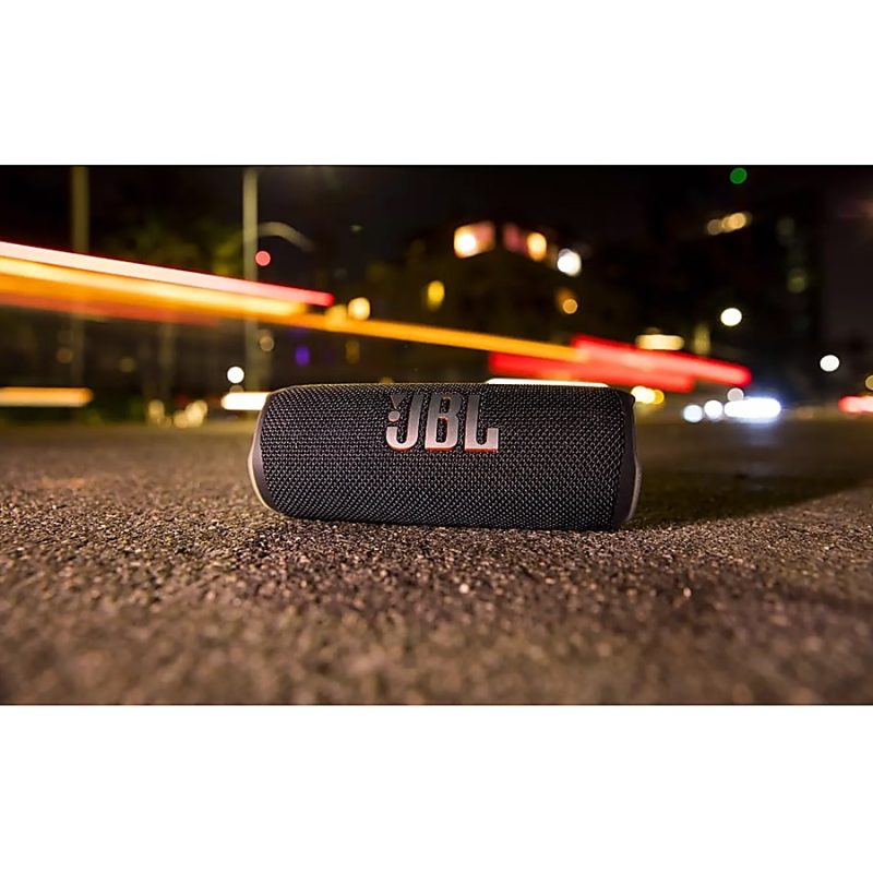JBL Flip6 20W Wireless Portable Waterproof Speaker, Black - Image 10