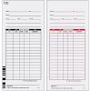 Lathem Time Cards, Numbered 1-100, 2-Sided, 3 3/8" x 7 1/4", Pack Of 100 - Image 8