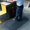 M+A Matting Hog Heaven Floor Mat, 5/8" Thick, 3' x 12', Black