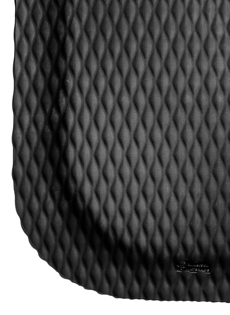 M+A Matting Hog Heaven Floor Mat, 5/8" Thick, 3' x 12', Black - Image 2