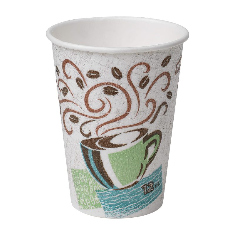 Dixie® PerfecTouch by GP PRO Hot Cups, 12 Oz, Box Of 1,000 Cups - Image 3