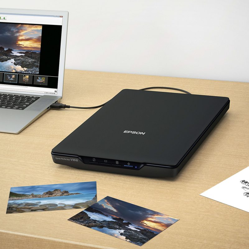 Epson® Perfection V39 II Color Photo And Document Flatbed Scanner, Black, B11B268201 - Image 6