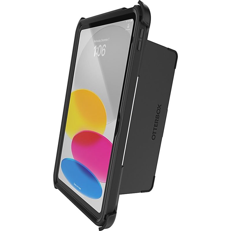 OtterBox iPad (10th Gen) Defender Series Case - For Apple iPad (10th Generation) Tablet - Black - Drop Resistant, Dust Resistant, Dirt Resistant, Scrape Resistant - Polycarbonate, Synthetic Rubber - Rugged - 1 Pack - Image 6