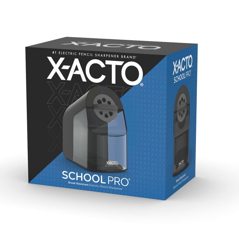 X-ACTO® School Pro® Electric Pencil Sharpener, Black - Image 9