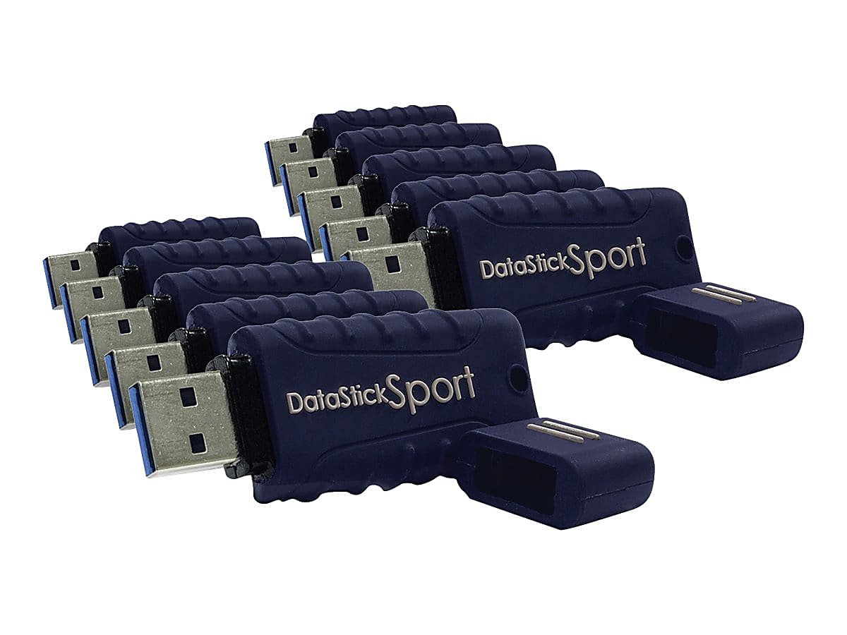 Centon DataStick Pro USB 3.0 Flash Drives, 8GB, Sport Blue, Pack Of 10 Flash Drives, S1-U3W2-8G-10B - Image 7