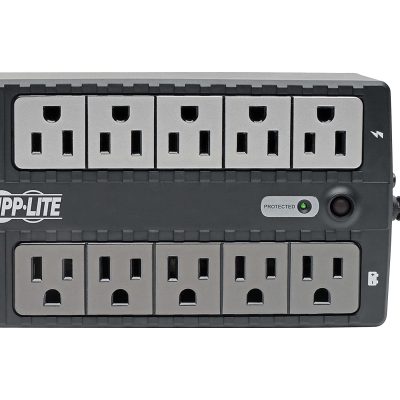 Tripp Lite INTERNET550U 8-Outlet Standby Uninterruptible Power Supply, 550VA/300 Watts