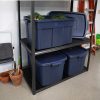 Rubbermaid® Roughneck Tote, 31-Gallon, Dark Indigo Metallic - Image 3