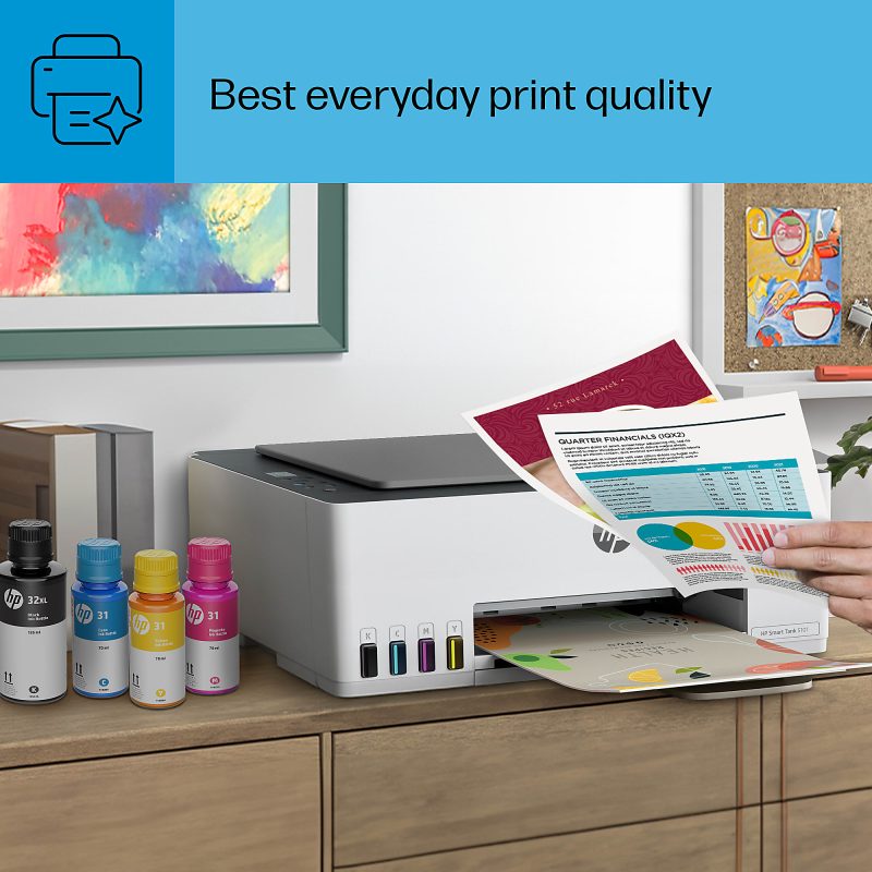 HP Smart Tank 5101 Wireless All-in-One Cartridge-free Ink Tank Color Printer With Up To 2 Years Of Ink Included (1F3Y0A) - Image 11