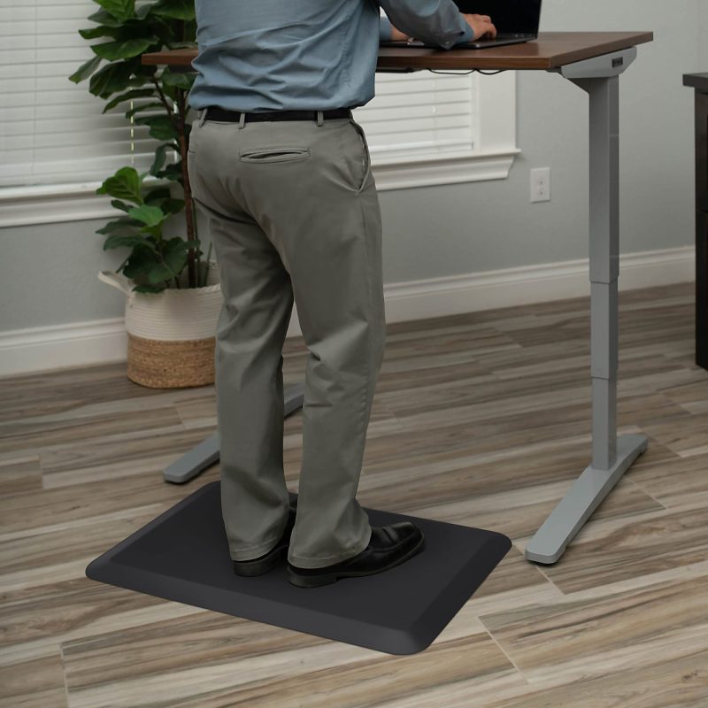 GelPro NewLife Advantage Low-Profile Comfort Mat, 32" x 20", Black - Image 2