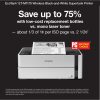 Epson® EcoTank® SuperTank® ET-M1170 Wireless Inkjet Monochrome Printer - Image 2