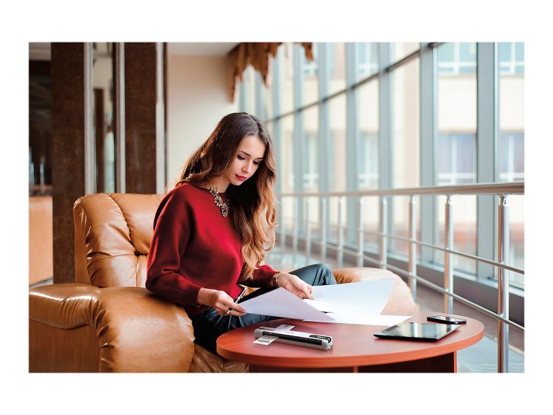 Epson® RapidReceipt™ Wireless Mobile Receipt And Color Document Scanner, RR-70W - Image 10