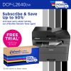 Brother DCP-L2640DW Wireless Compact Monochrome Multi-Function Laser Printer, Refresh EZ Print Eligibility - Image 5