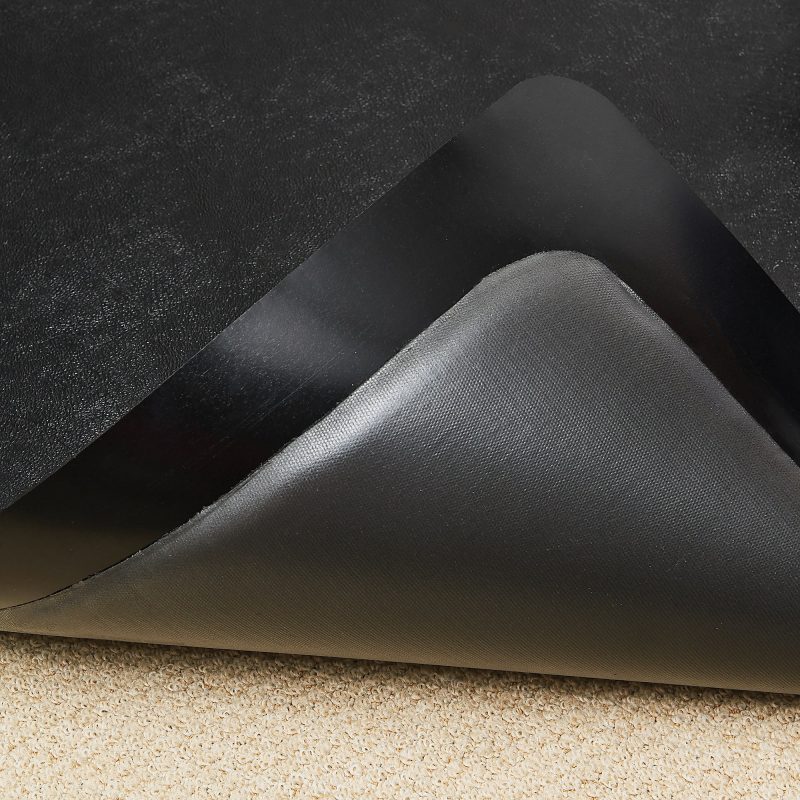 Deflecto Ergonomic Sit-Stand® Chair Mat For All Pile and Hard Floors, 36"W x 48"D, Black - Image 4